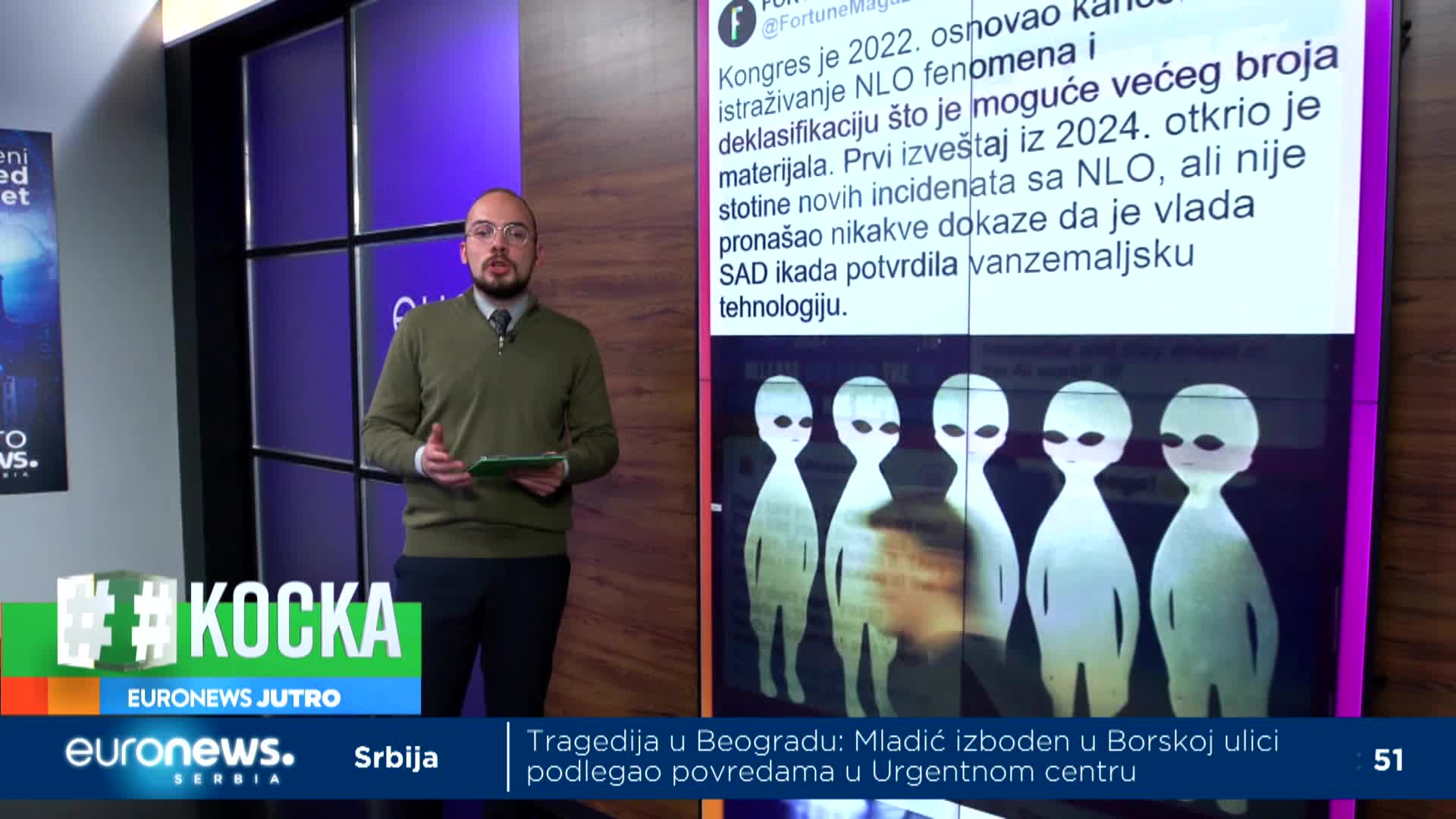 Kocka - Vesti jutra 6.maj